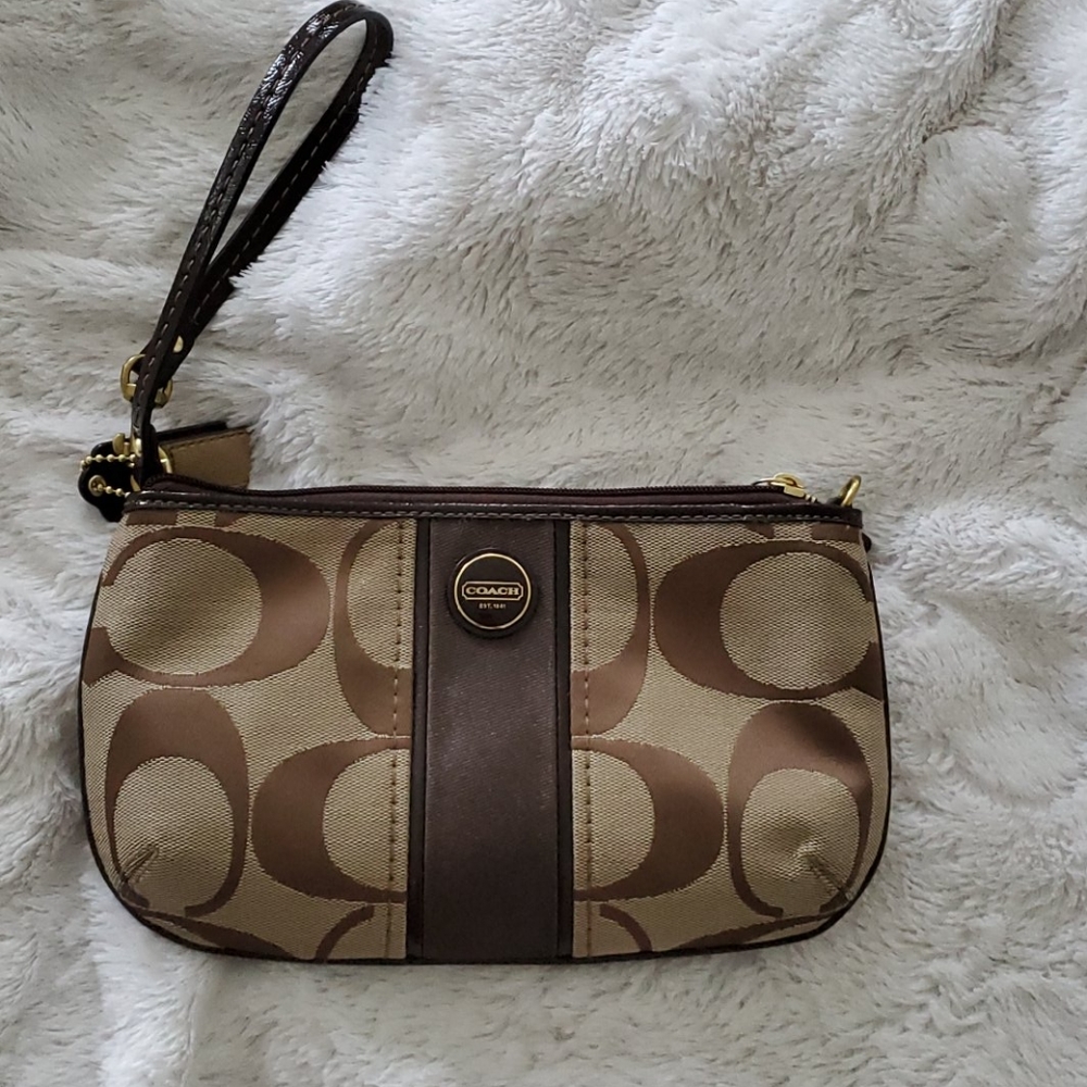 Coach wristlet